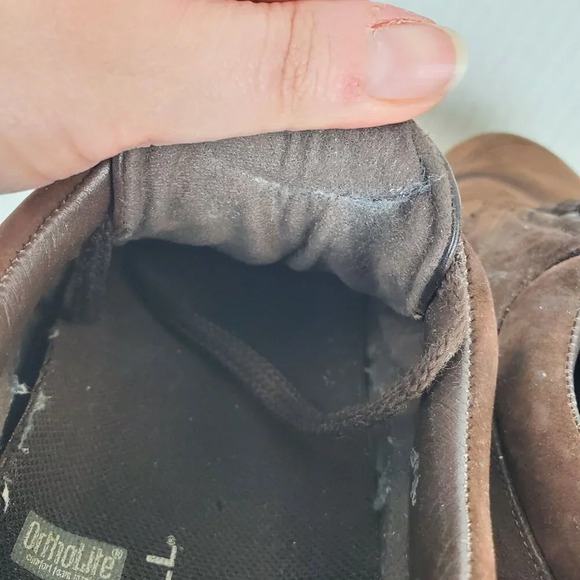 Barefoot Freedom By Drew Blazer‎ Women's Brown Suede Ortho Comfort Walking Shoes - Picture 9 of 11